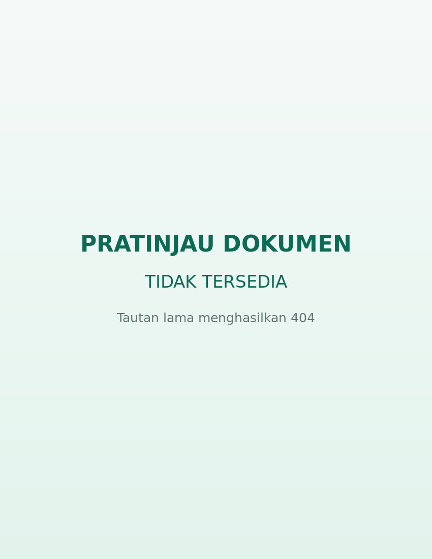 Pratinjau Laporan Pengawasan Internal Triwulan II Tahun 2023 tidak tersedia